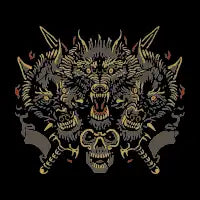 SKULL WOLVES - design