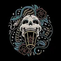 SNAKE SKULL - design