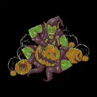 Green's Halloween - design