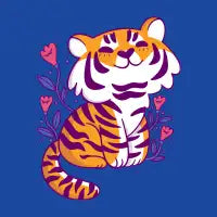 Flower Tiger - design