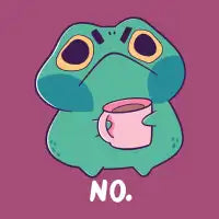 Frog says No - design