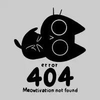 Meowtivation not Found - design
