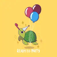 Party Turtle - design