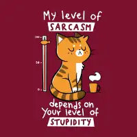 Sarcasm Level - design
