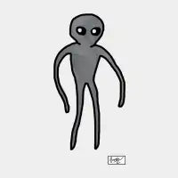 Alien Doodle - design