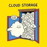 Cloud Storage Friends - design