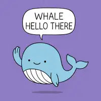 Whale, Hello There - design