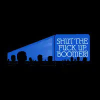 SHUT THE FUCK UP, BOOMER! - design