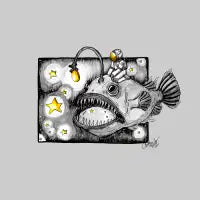 Illustration: The Star Fisherman - design