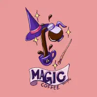 Cute Witchy Coffee Art - design