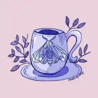 Cozy Moth Mug | Nature Inspired Art - design