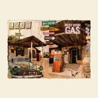 US Gas station - design