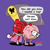 Heroes Just Know - design