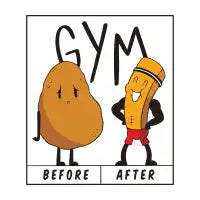 Gym Potato - design