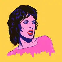 Glam Jagger - design