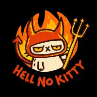 Hell No Kitty - design