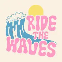 Ride the Waves - design