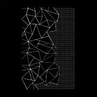 Ab Outline Grid on Side Black - design
