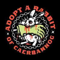 ADOPTS A RABBIT FROM CAERBANNOG T-Shirt - design