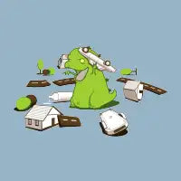 Baby Godzilla - design