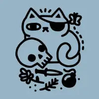 Badass Cat - design