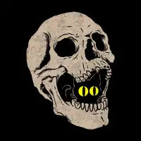 Black Cat in The Skull - design