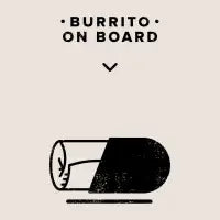 Burrito on Board T-Shirt - design