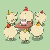 Buttday Farty - design