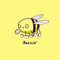 Buzzin' - design