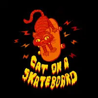 Catonaskateboard Button - design