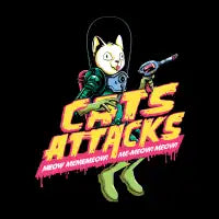 Cats Attacks - design