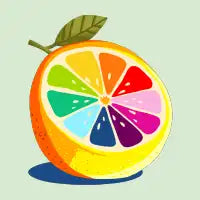 Colorful Orange T-Shirt - design