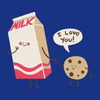 Cookie Loves Milk - design