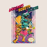 Dinosaurs vs. Robots vs. Aliens - design