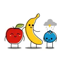 Don't Be a Blueberry Button - design