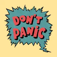 Don't Panic - design