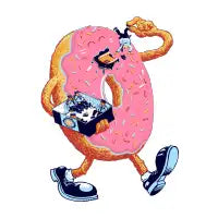 Donuts Love Policemen T-Shirt - design