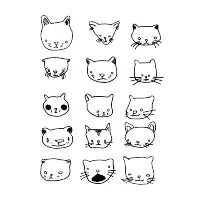Drunken Cat Drawings - design