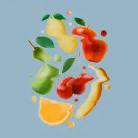 ffffrruit Button - design