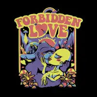 Forbidden Love Jesus Alien and Gorilla - design