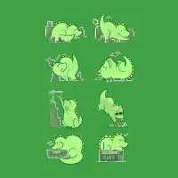 Gawwwzillawww T-Shirt - design