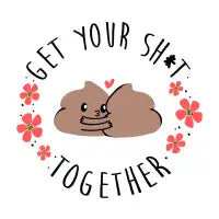 Get your shit together T-Shirt - design