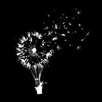 Going Where the Wind Blows (Black Variant) - design