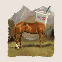 Half Horse Half Yogurt - design