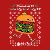 Holiday Burger Run - design