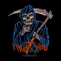 I Want You Game Over - design