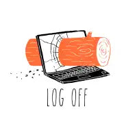 Log Off - design