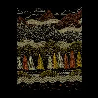 Misty Mountains - design