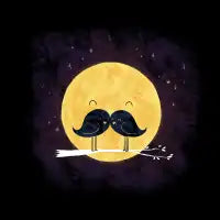 Moonstache - design