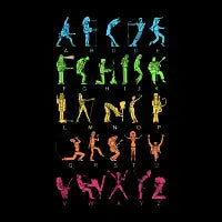 MUSICAL ALPHABET T-Shirt - design